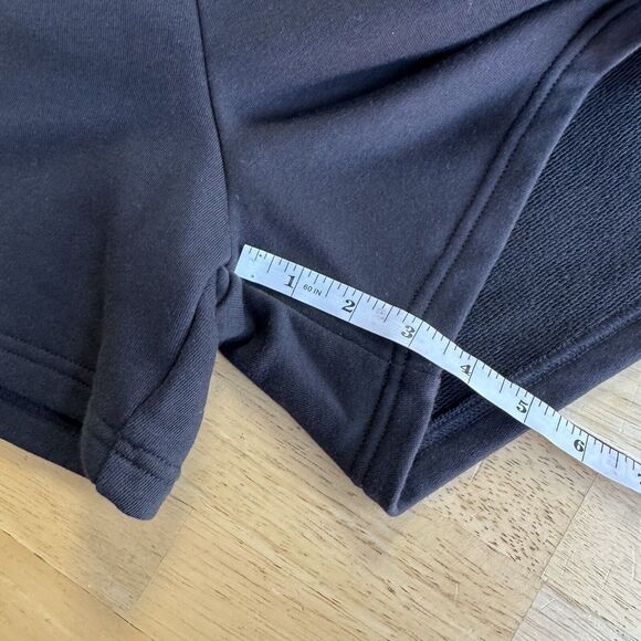 PUMA Glowing Romper Shorts Sleeveless Pockets Sporty Terry Knit Black Small NWT - Picture 11 of 12